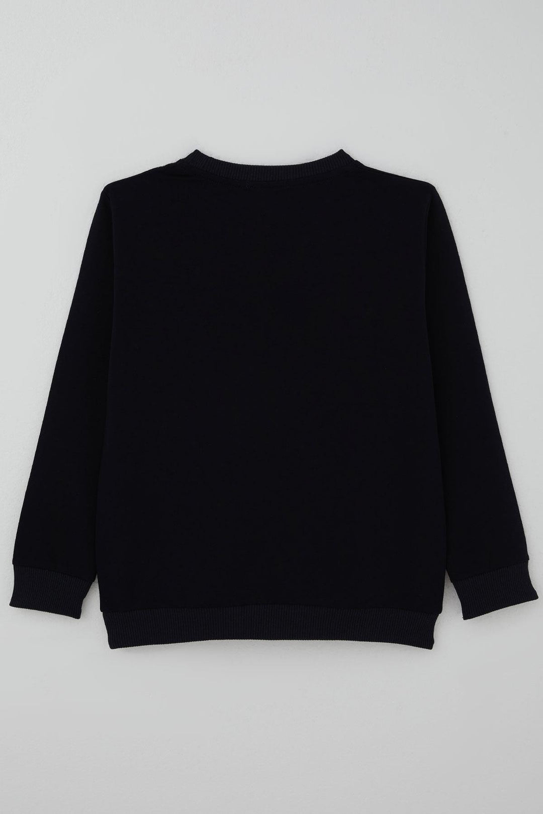 BRE Breeze Boys' Sweatshirt with Printed Text, 84 Years, Navy Blue - Llanelli