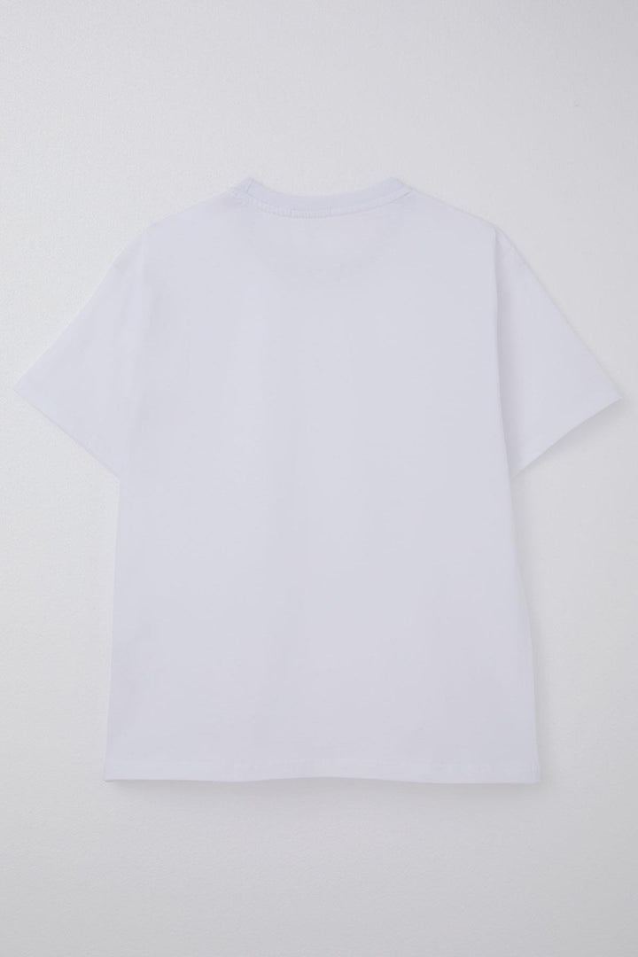 BRE Breeze Boys' T-Shirt Basic 44 Years, White - Grevenbroich