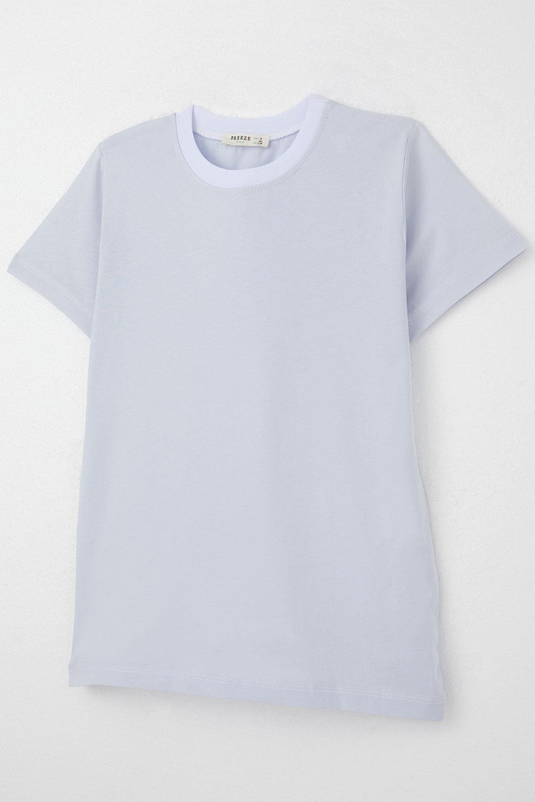 BRE Breeze Boys' T-Shirt Basic 44 Years, Ice Blue - Villena