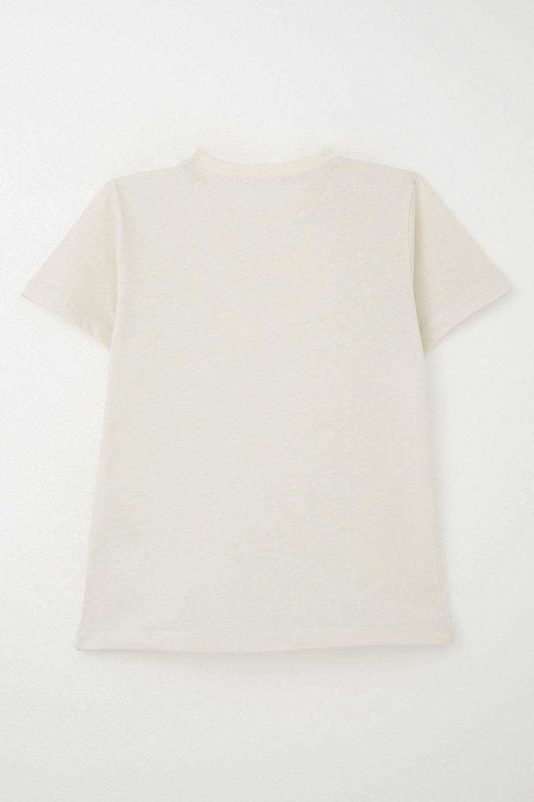 BRE Breeze Boys' T-Shirt Basic 44 Years, Ecru - St. Peters