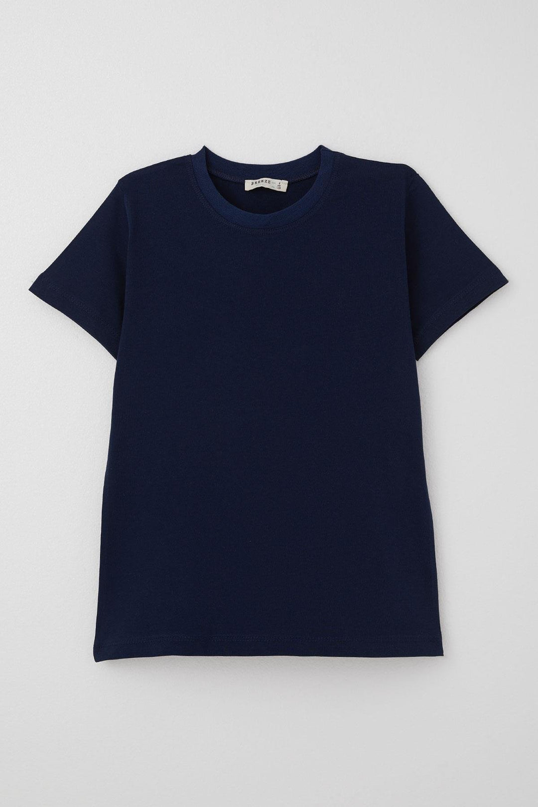 BRE Breeze Boys' T-Shirt Basic 44 Years, Navy Blue - Almada