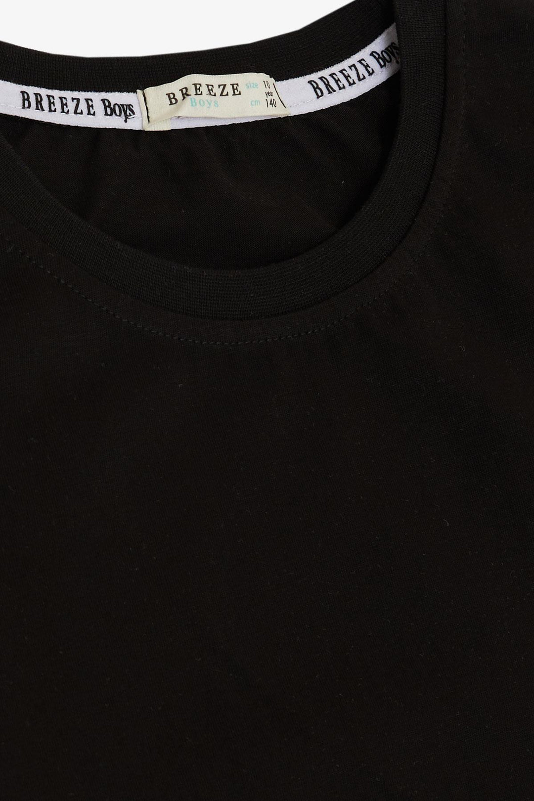 BRE Breeze Boys' T-Shirt Basic 44 Years, Black - Scottsdale