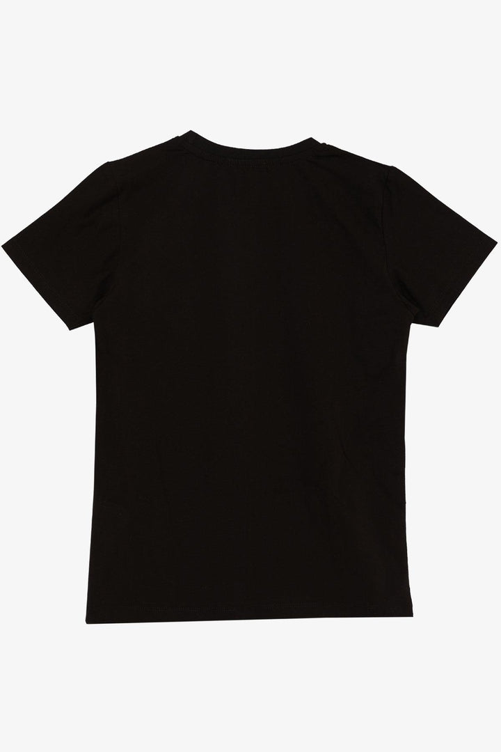 BRE Breeze Boys' T-Shirt Basic 44 Years, Black - Scottsdale