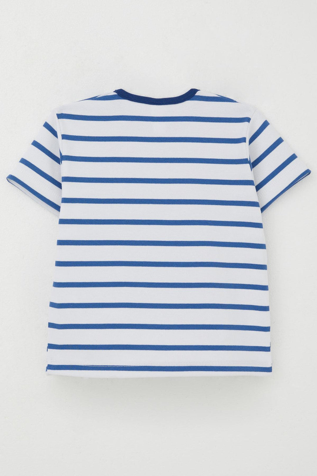 BRE Breeze Erkek Çocuk Tişört Patlı Çizgili 1-4 Yaş, Beyaz - Fuquay-Varina