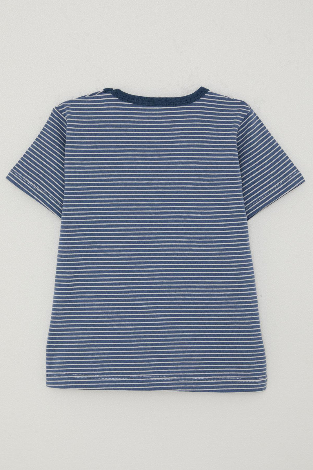 BRE Breeze Boys' T-shirt Striped 1-4 Years, Dark Blue - Chesapeake