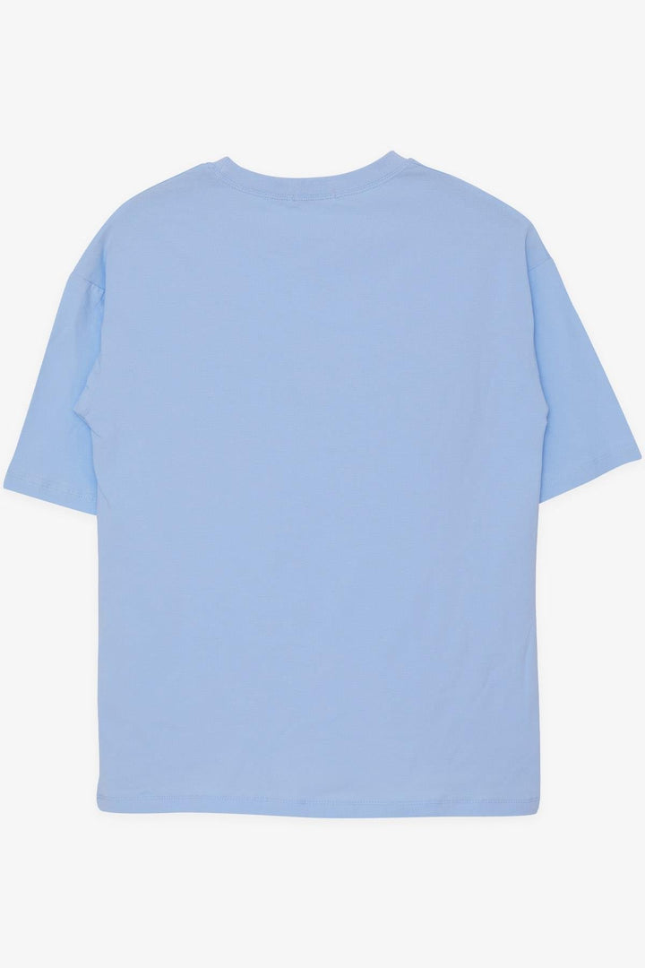 BRE Breeze Boys' T-Shirt Colorful Shoe Printed 96 Years, Light Blue - Ocosingo