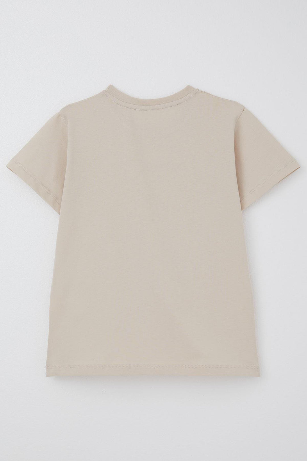 BRE Breeze Boys' T-shirt Scooter Tropical Hawaii Tour 50 Years, Beige - Decatur