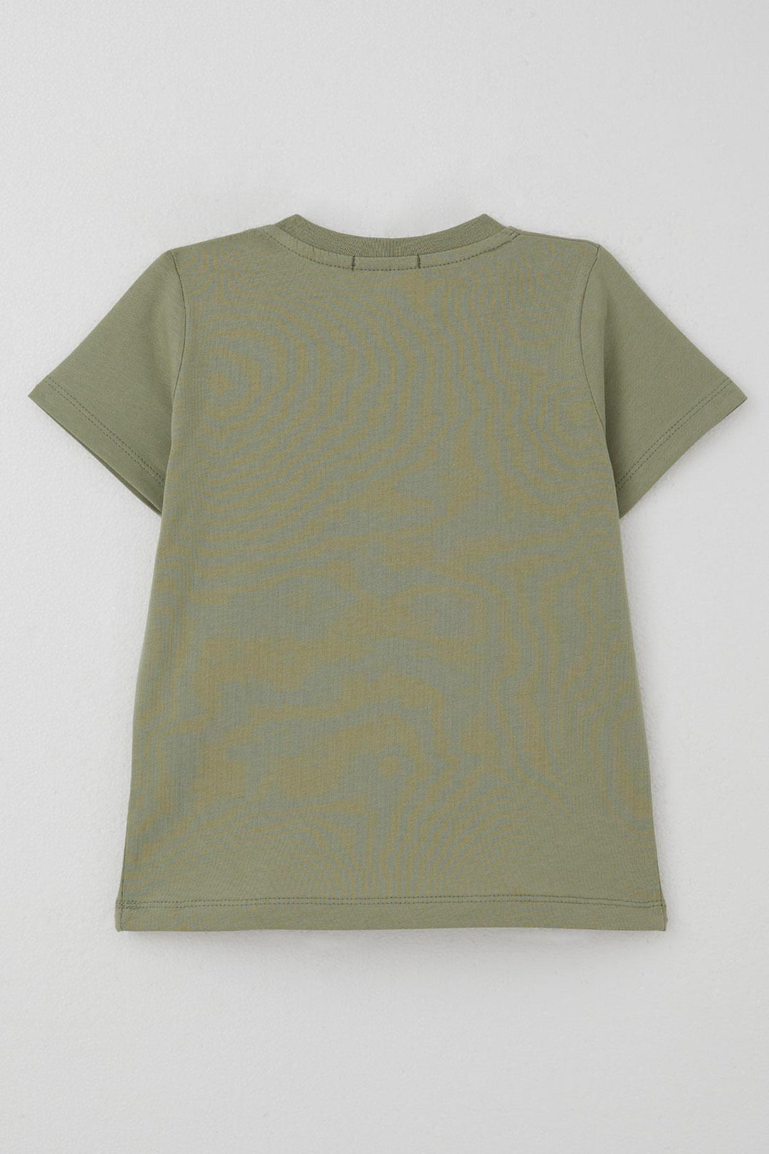 BRE Breeze Boys' T-shirt Surfer Cute Shark Printed 1.5-5 Years, Khaki Green - Bayamón