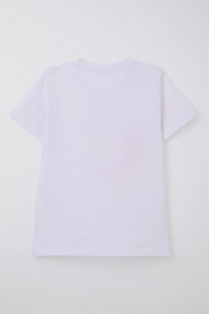 BRE Breeze Boys' T-shirt with Turkish Flag, 44 Years, White - Salt Lake City