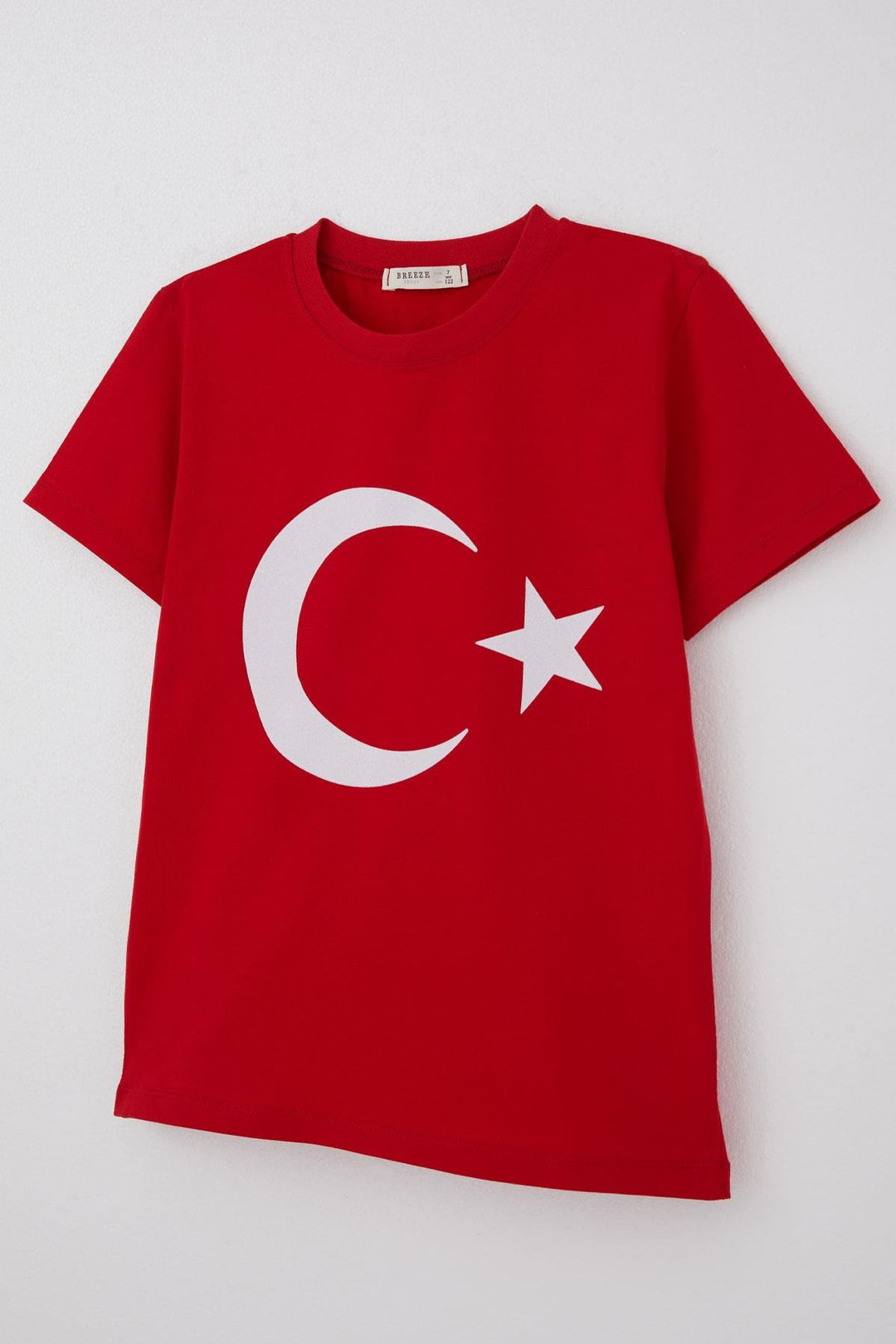 BRE Breeze Boys' T-shirt Turkish Flagged 44 Years, Red - Svyetlahorsk