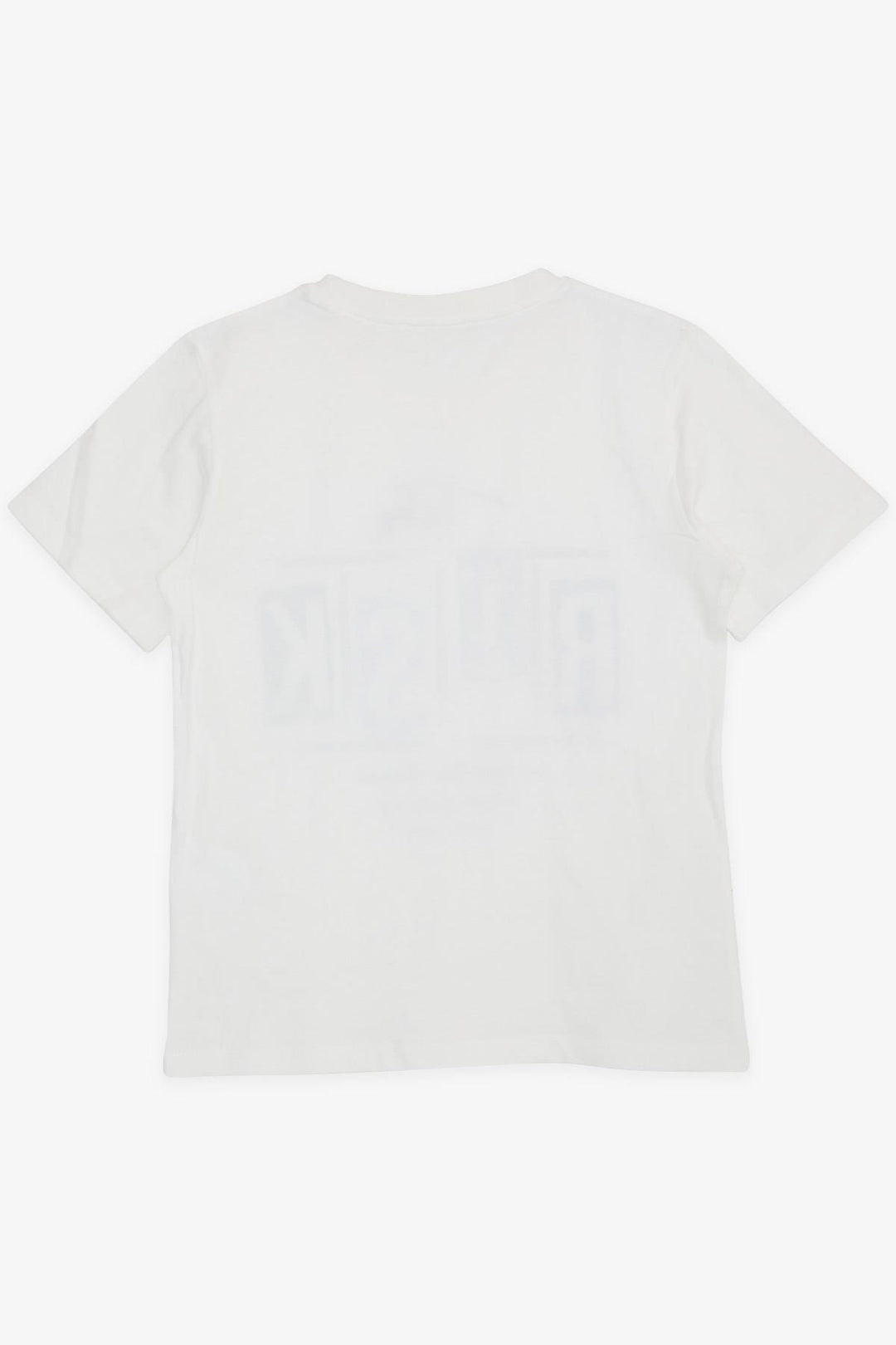 BRE Breeze Boys' T-shirt Printed with Text, 96 Years, Ecru - Heroica Ciudad de Tlaxiaco