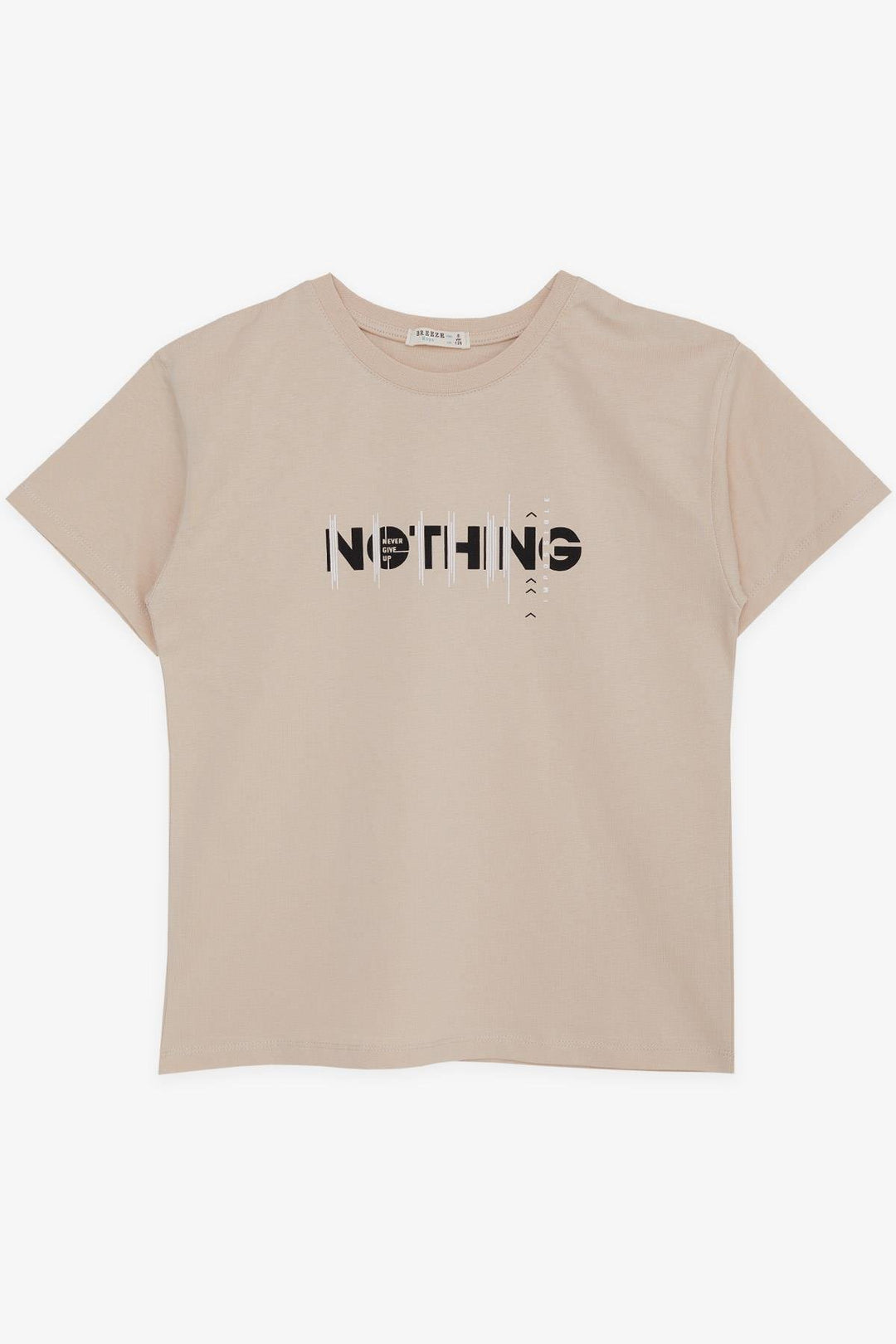 BRE Breeze Girls & Boys Boys T-Shirt Printed with Text, 50 Years, Beige - Bornheim