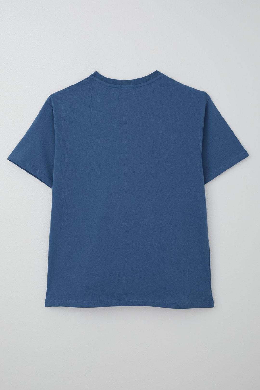 BRE Breeze Boys' T-Shirt Printed with Text and Detailed Emblem, 94 Years, Indigo - Benidorm