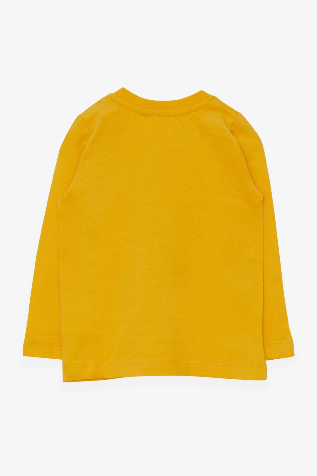 BRE Breeze Boys' Long Sleeve T-Shirt with Bear Print, 2-6 Years, Yellow - Nizhyn