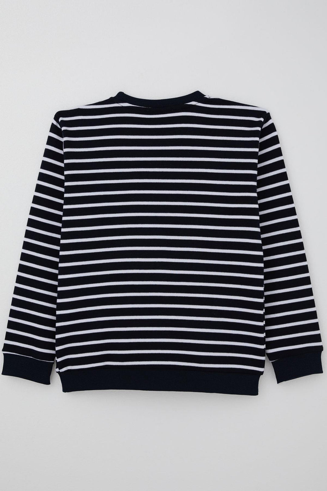 BRE Breeze Boys' Long Sleeve T-Shirt with Patch Detail, Navy, 4-8 Years - Crailsheim