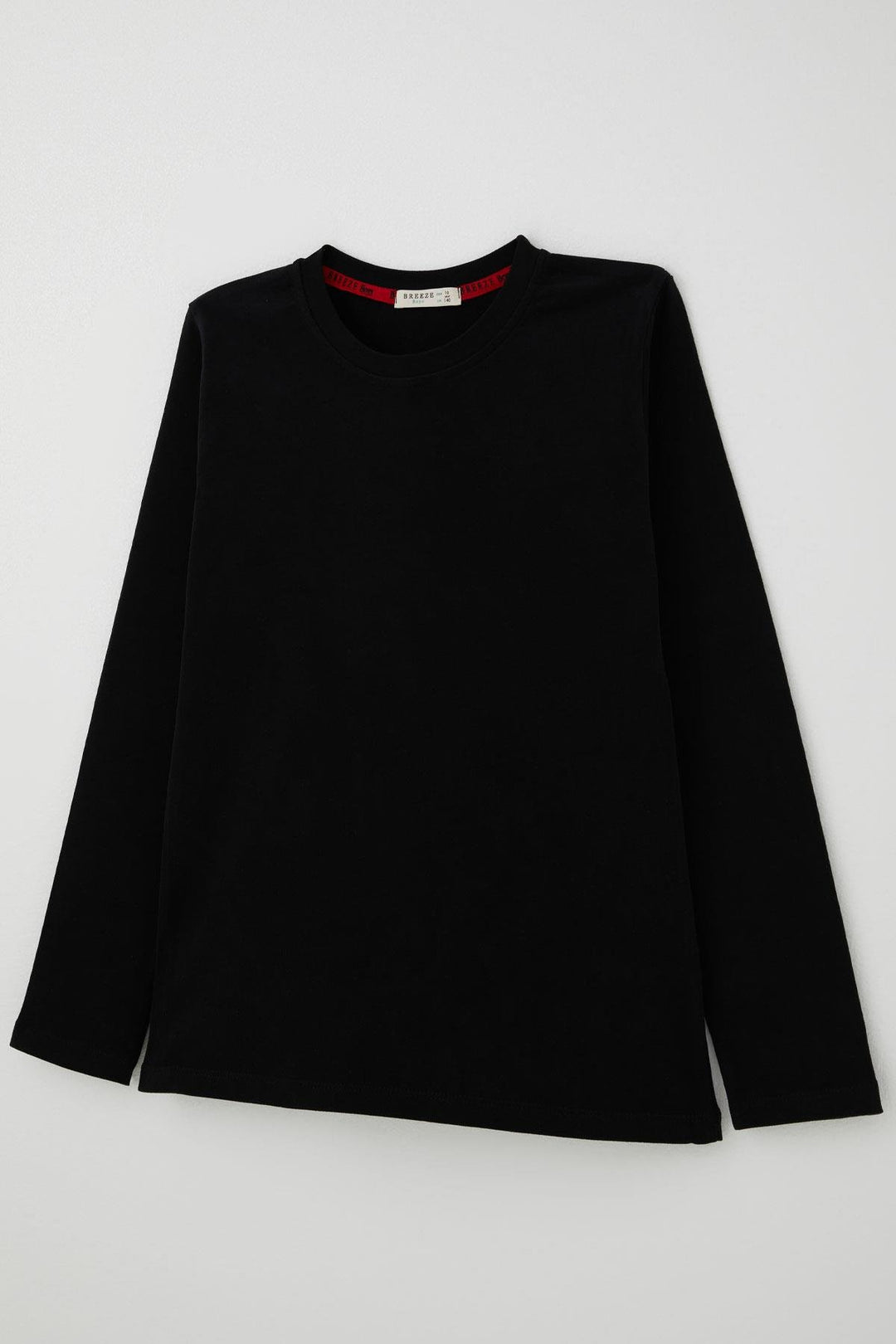 BRE Breeze Boys' Long Sleeve T-Shirt Basic 54 Years, Black - Lucca