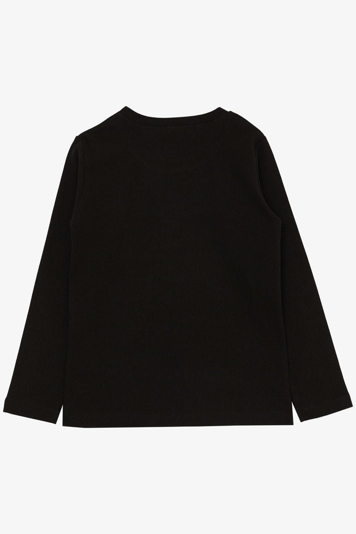 BRE Breeze Boys' Long Sleeve T-Shirt Basic 94 Years, Black - Hartford