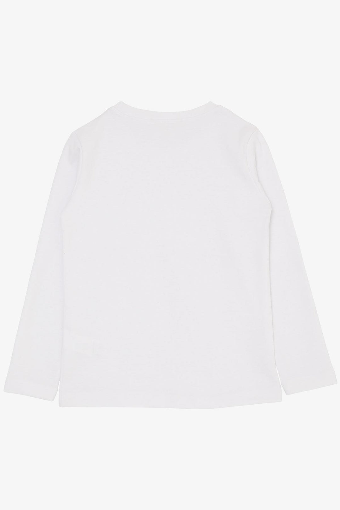 BRE Breeze Boys' Long Sleeve T-Shirt Basic 94 Years, White - Brussels