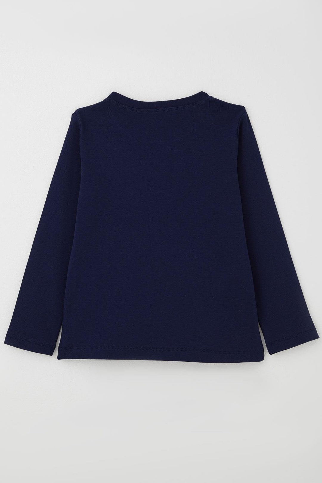 BRE Breeze Erkek Çocuk Uzun Kollu Tişört Basic 4-8 Yaş, Lacivert - Bitterfeld