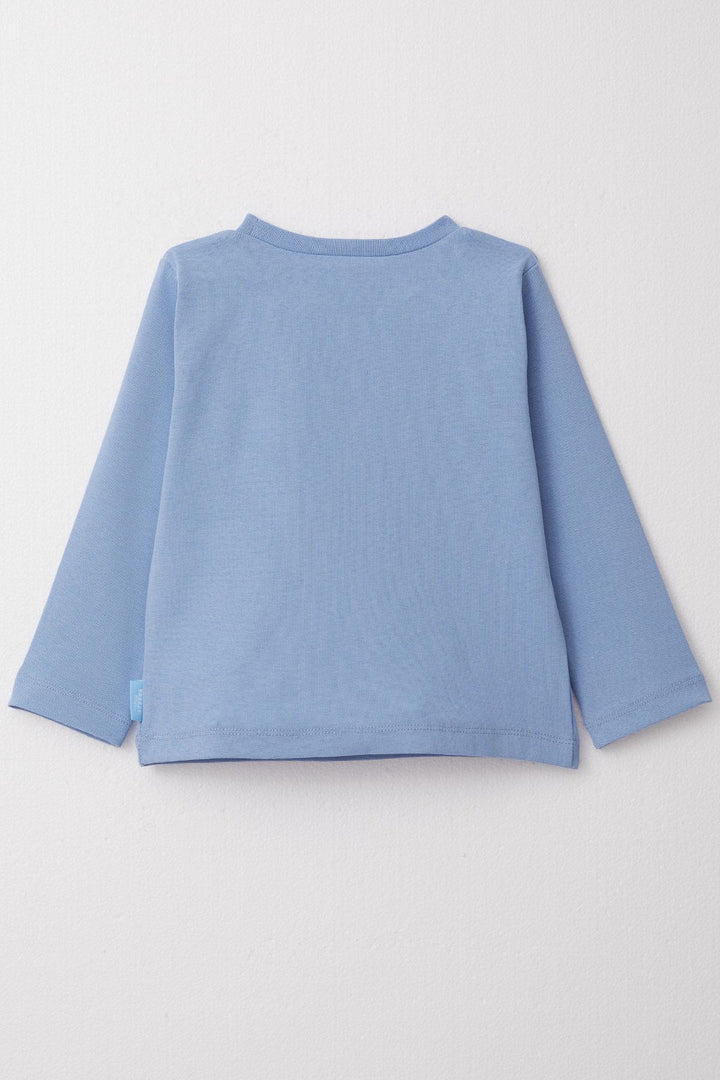 BRE Breeze Boys' Long Sleeve T-Shirt Basic 1-4 Years, Blue - Hoffman Estates