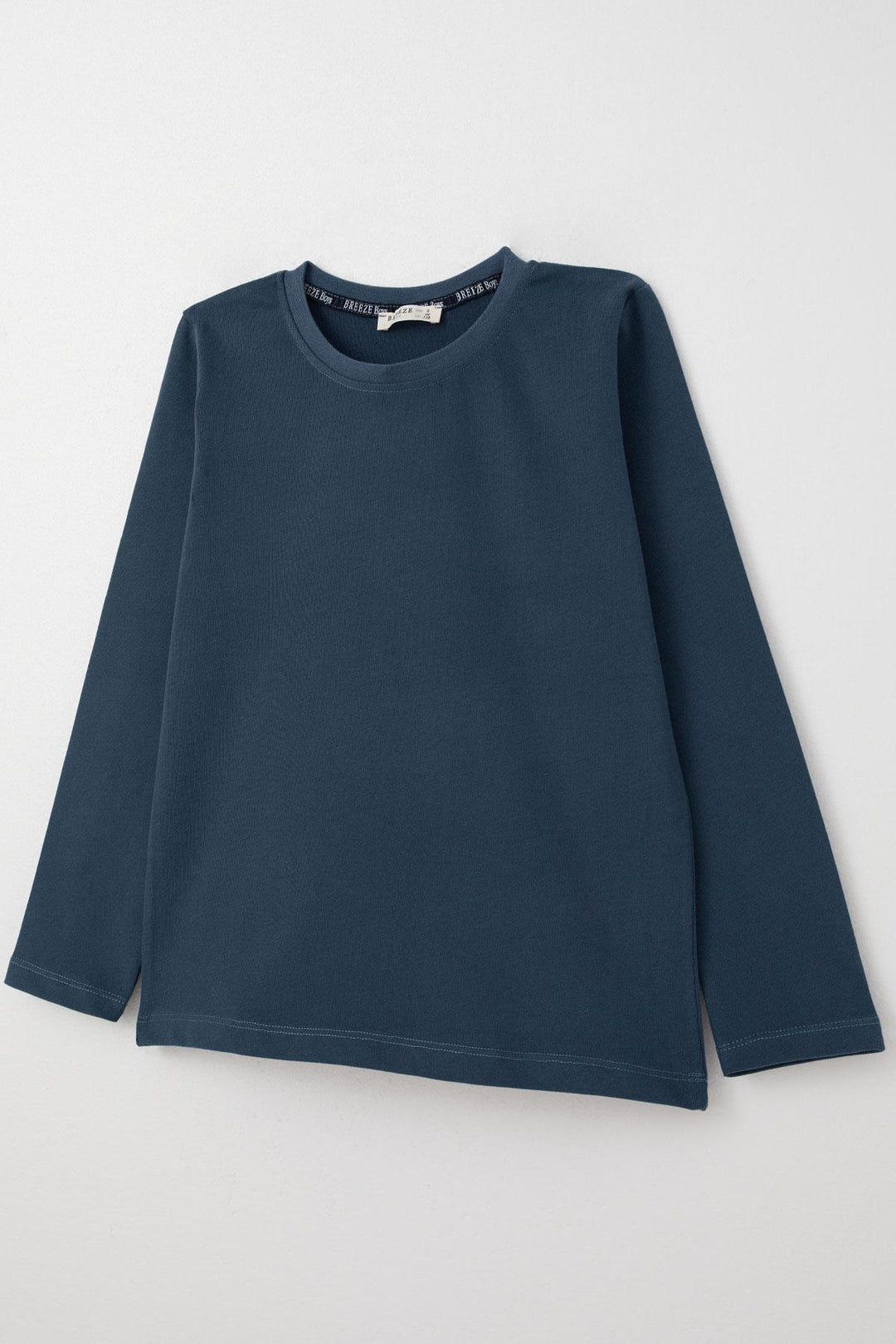 BRE Breeze Boys' Long Sleeve T-Shirt Basic 54 Years, Indigo - Olney