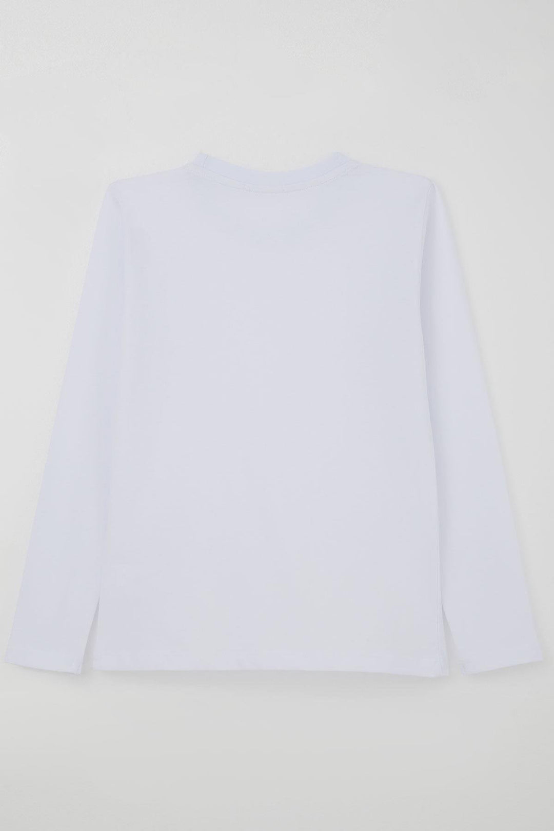 BRE Breeze Boys' Long Sleeve T-Shirt Basic 54 Years, White - Howell