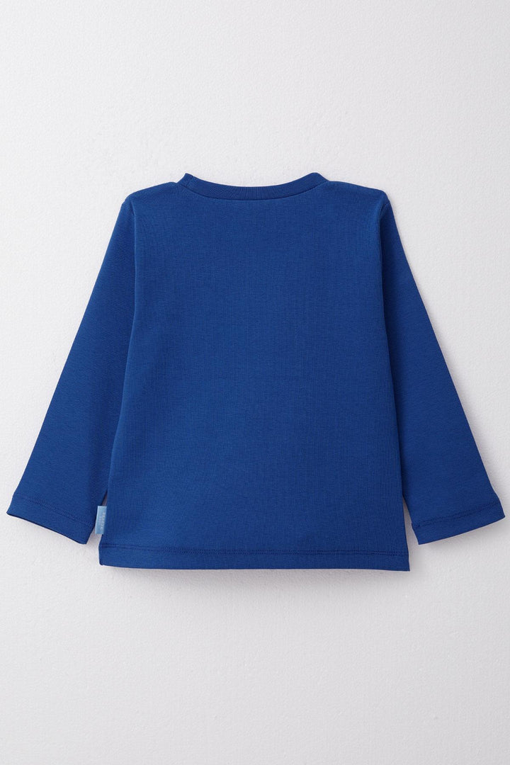 BRE Breeze Boys' Long Sleeve T-Shirt Basic 1-4 Years, Sky Blue - Amstelveen