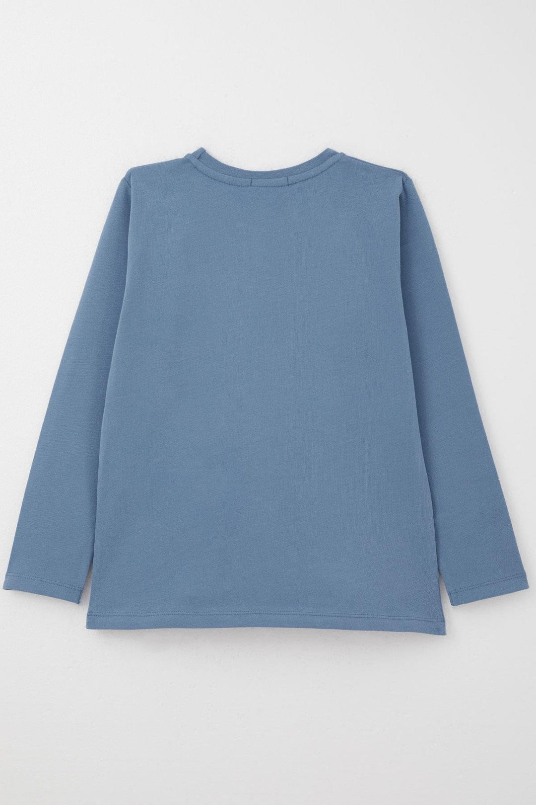 BRE Breeze Boys' Long Sleeve T-Shirt with Slogan Themed Print, 62 Years, Indigo - Banbury