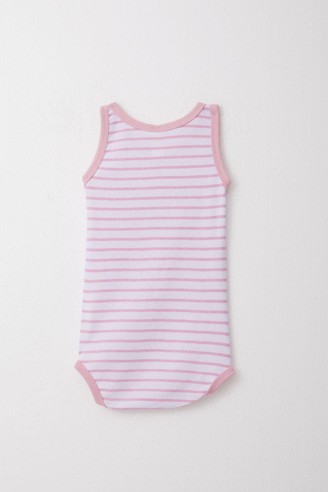 BRE Breeze Girl Baby Tank Top Bodysuit Striped 9 Months-3 Years, Pink - Belfort