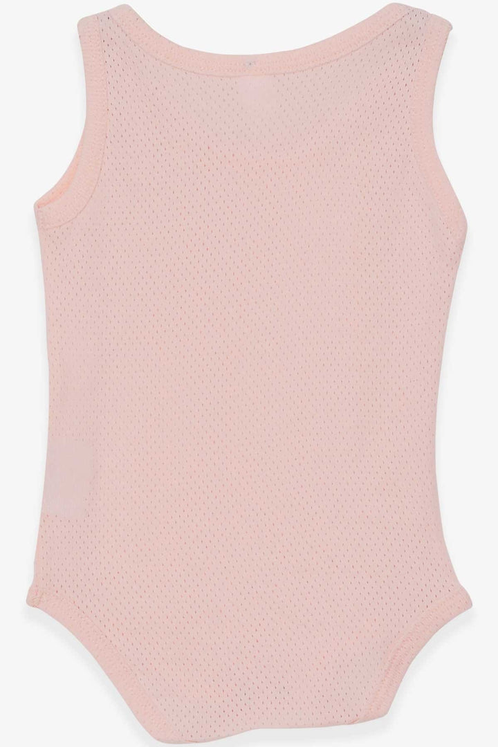BRE Breeze Baby Girl Bodysuit Jacquard 9 أشهر - 3 سنوات، سالمون - بلويت