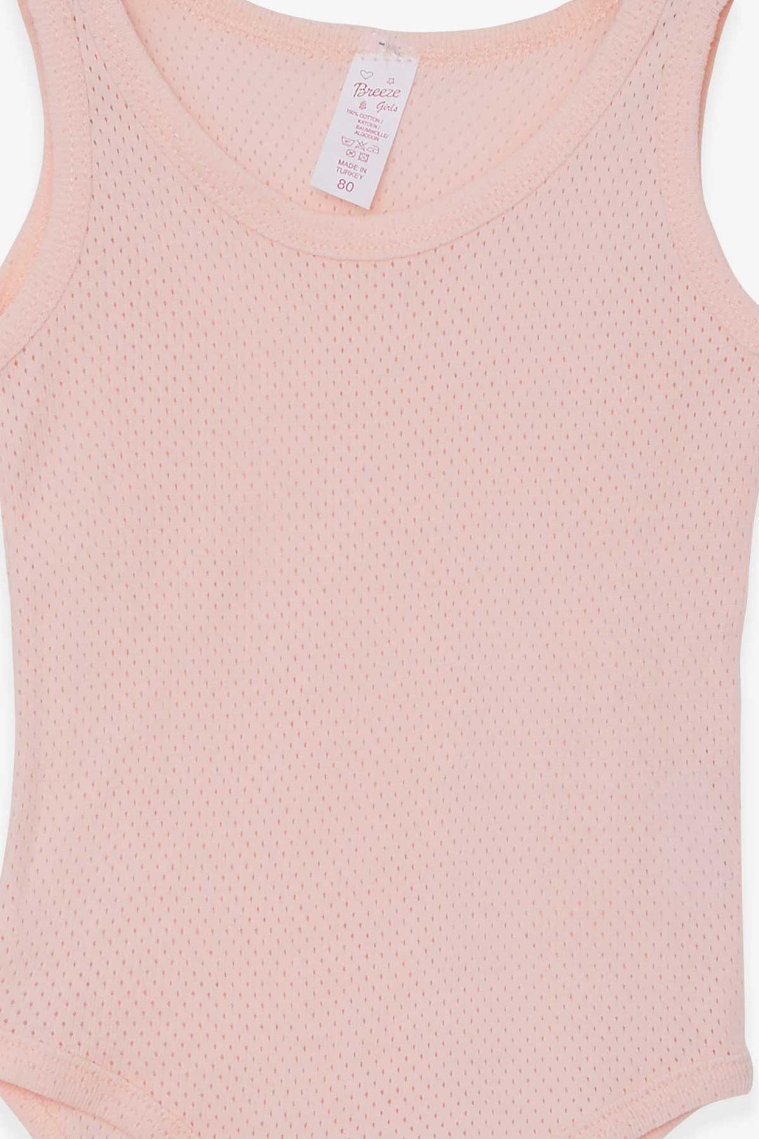 BRE Breeze Baby Girl Bodysuit Jacquard 9 أشهر - 3 سنوات، سالمون - بلويت