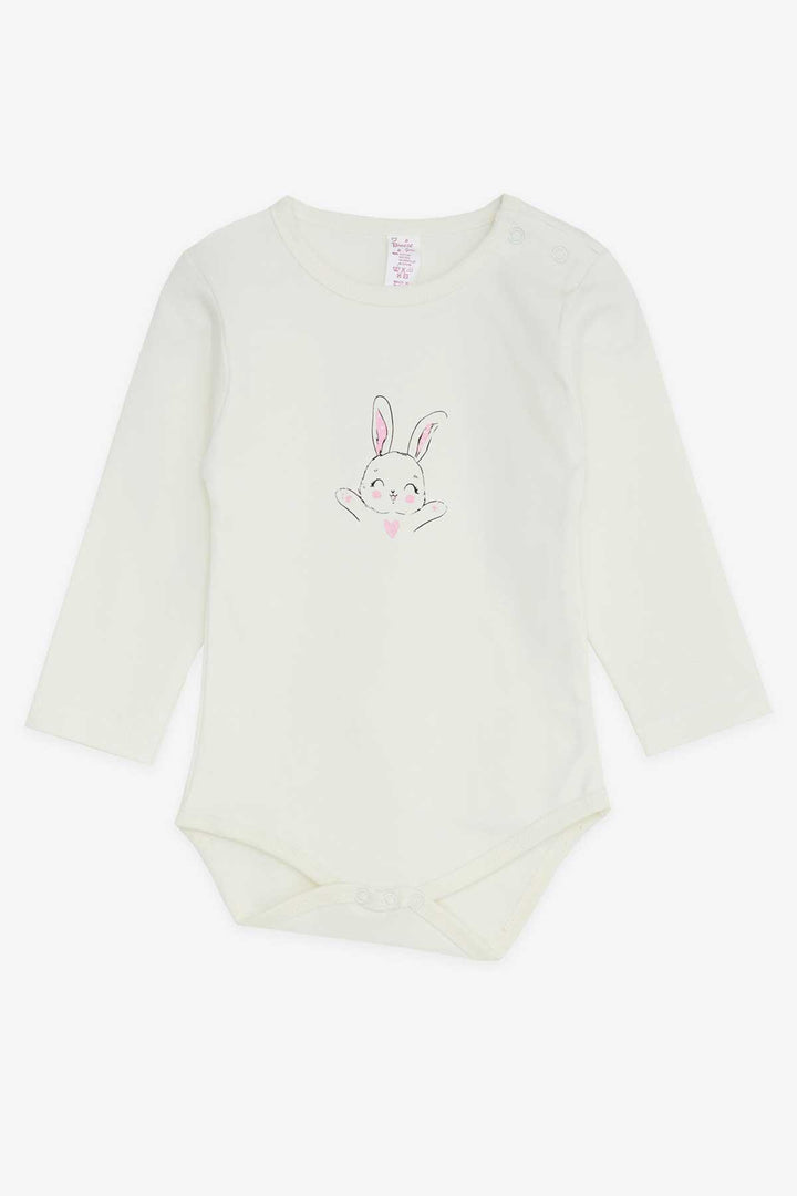 BRE Breeze Baby Girl Snap Bodysuit أرنب 9 أشهر - 3 سنوات، إكرو - كالتاجيرون