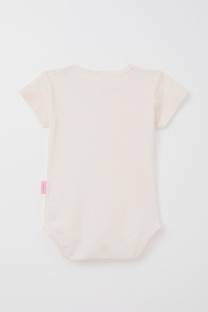 BRE Breeze Baby Girl Snap Fastener Bodysuit Basic 9 Months-3 Years, Powder - Eindhoven