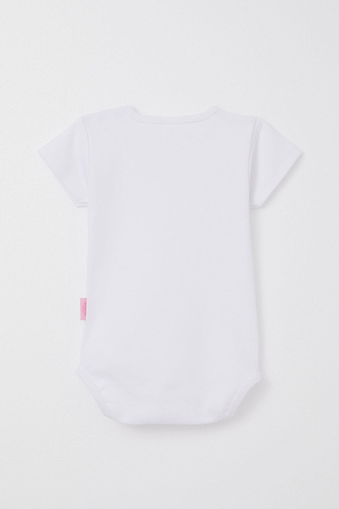 BRE Breeze Baby Girl Snap Bodysuit Basic 9 Months-3 Years, White - Antwerp