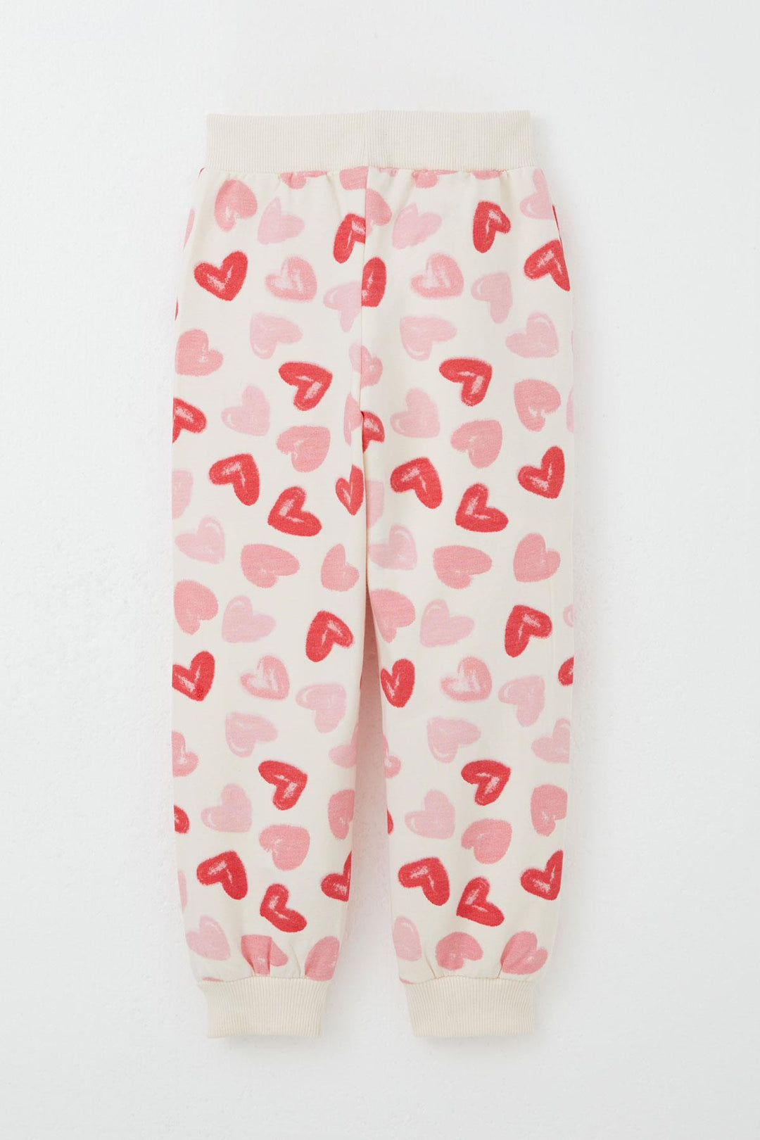 BRE Breeze Girl Baby Tracksuit Heart Dream Frilled Shoulder 9 Months-3 Years, Cream - Six-Fours-les-Plages