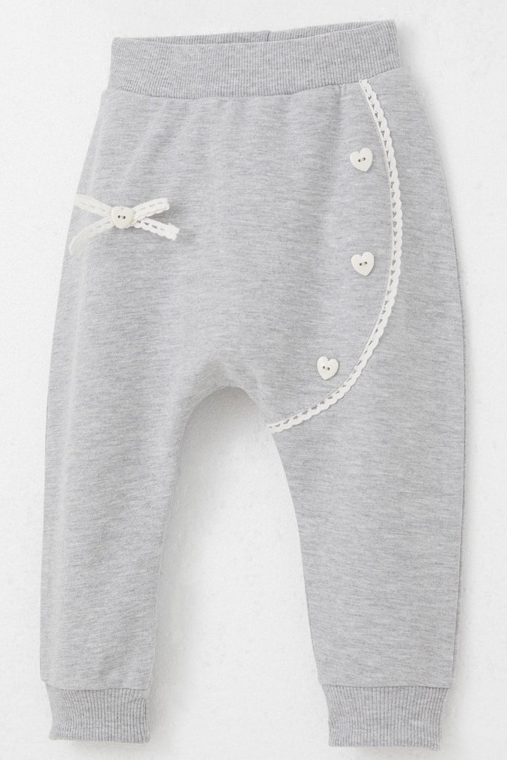 BRE Breeze Baby Girl Tracksuit Cute Carrot Bunny Printed 6 Months-2 Years, Ecru - Barreiro