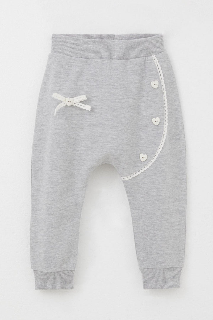 BRE Breeze Baby Girl Tracksuit Cute Carrot Bunny Printed 6 Months-2 Years, Ecru - Barreiro