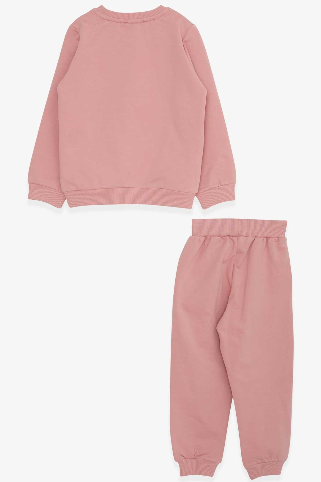 BRE Breeze Girl Baby Tracksuit with Glittery Accessories 9 Months-3 Years, Rose Pink - Cambridge