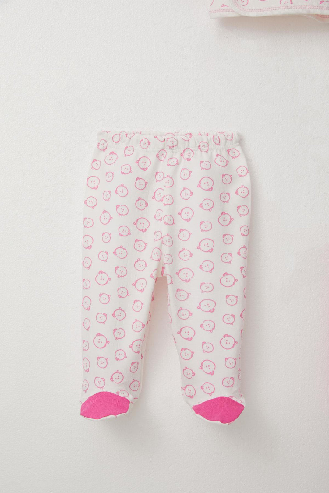 BRE Breeze Baby Girl Hospital Exit 3-Piece Cute Baby Bear 0-4 Months, Ecru - A Coruña