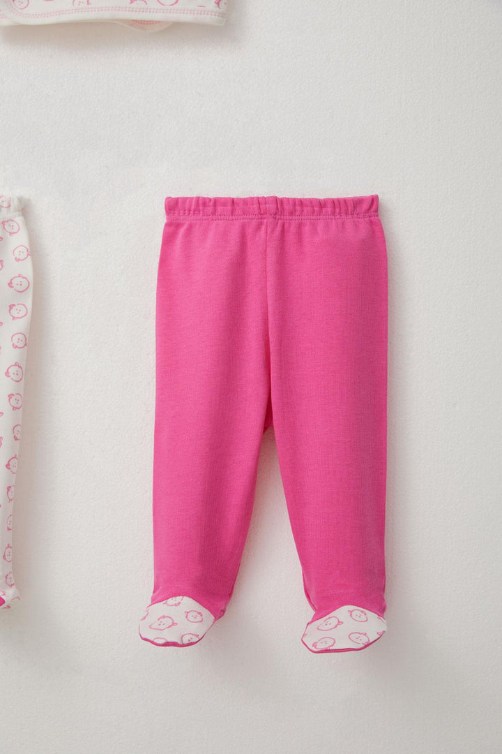 BRE Breeze Baby Girl Hospital Exit 3-Piece Cute Baby Bear 0-4 Months, Ecru - A Coruña