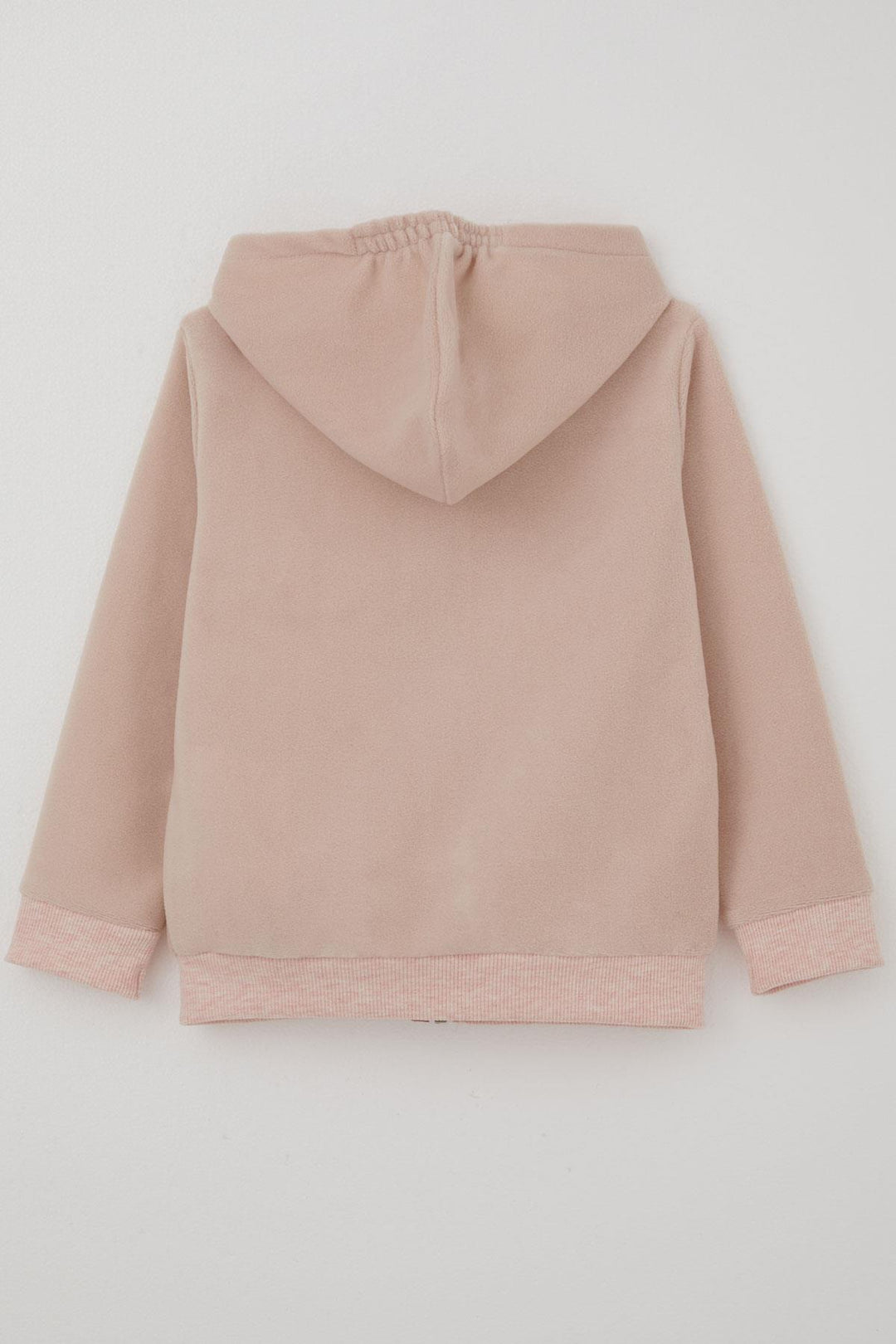 BRE Breeze Baby Girl Hooded Cardigan with Zipper 9 Months-3 Years, Powder - Soest