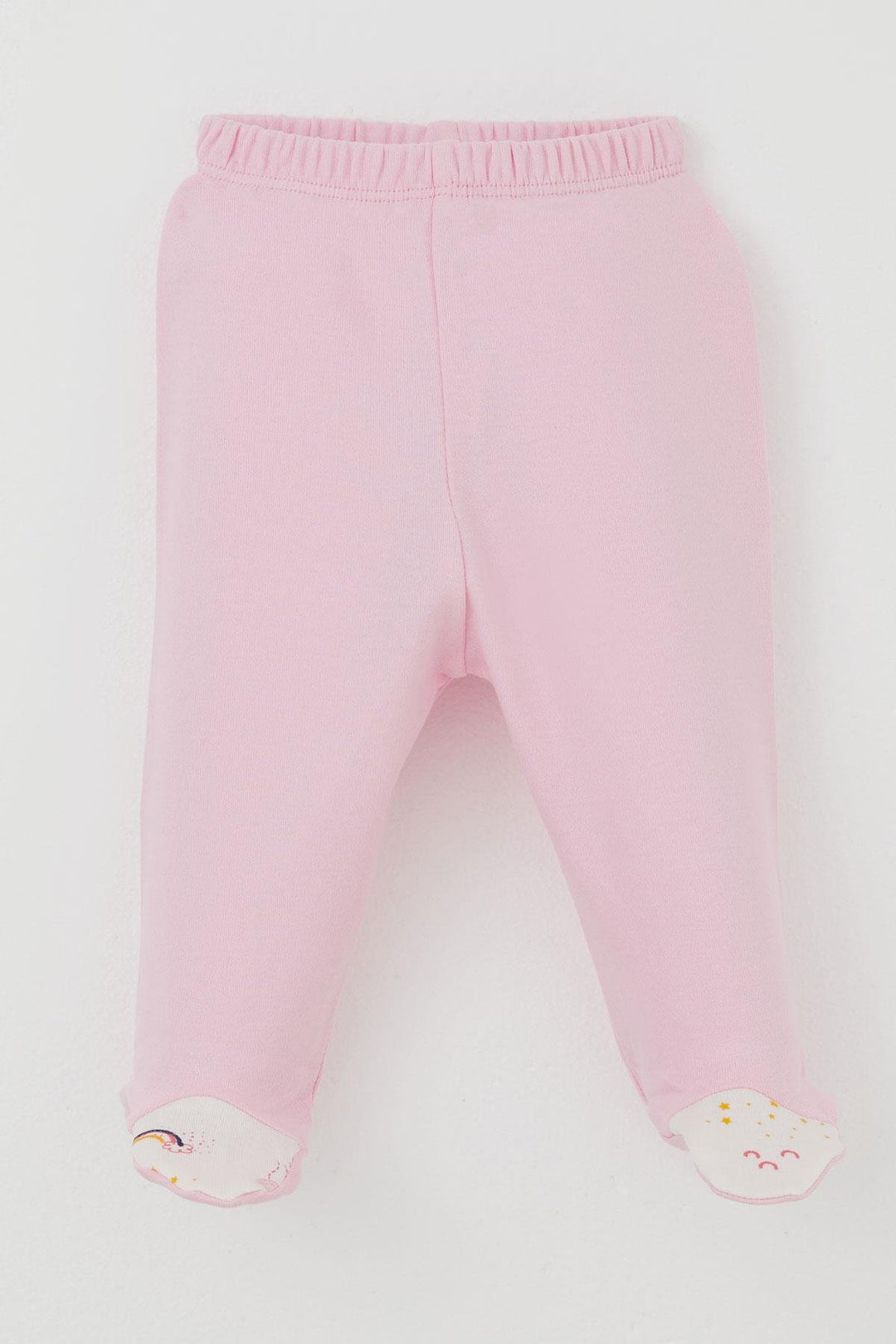 BRE Breeze Kız Bebek Patikli Alt Basic 0-3 Ay, Pembe - Gifhorn