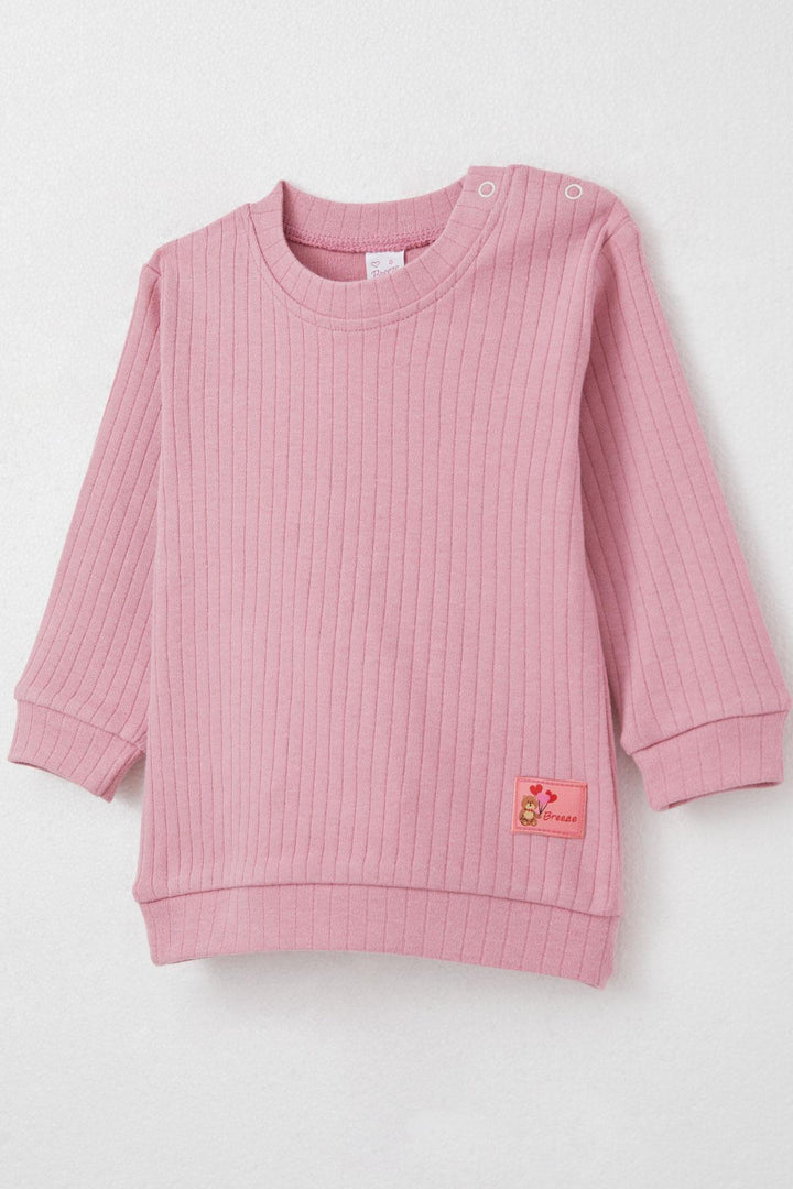 BRE Breeze Baby Girl Set with Balloon Teddy Bear Emblem 4 Months Year, Rose Pink - Ciudad Benito Juárez