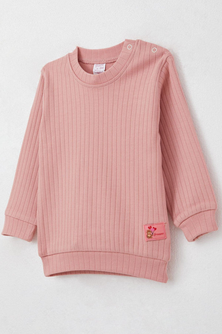 BRE Breeze Baby Girl Set with Balloon Teddy Bear Emblem 4 Months Year, Rose Pink - Tuscaloosa