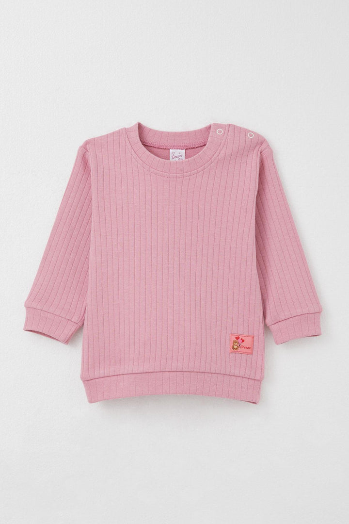 BRE Breeze Baby Girl Set with Balloon Teddy Bear Emblem 4 Months Year, Rose Pink - Ciudad Benito Juárez