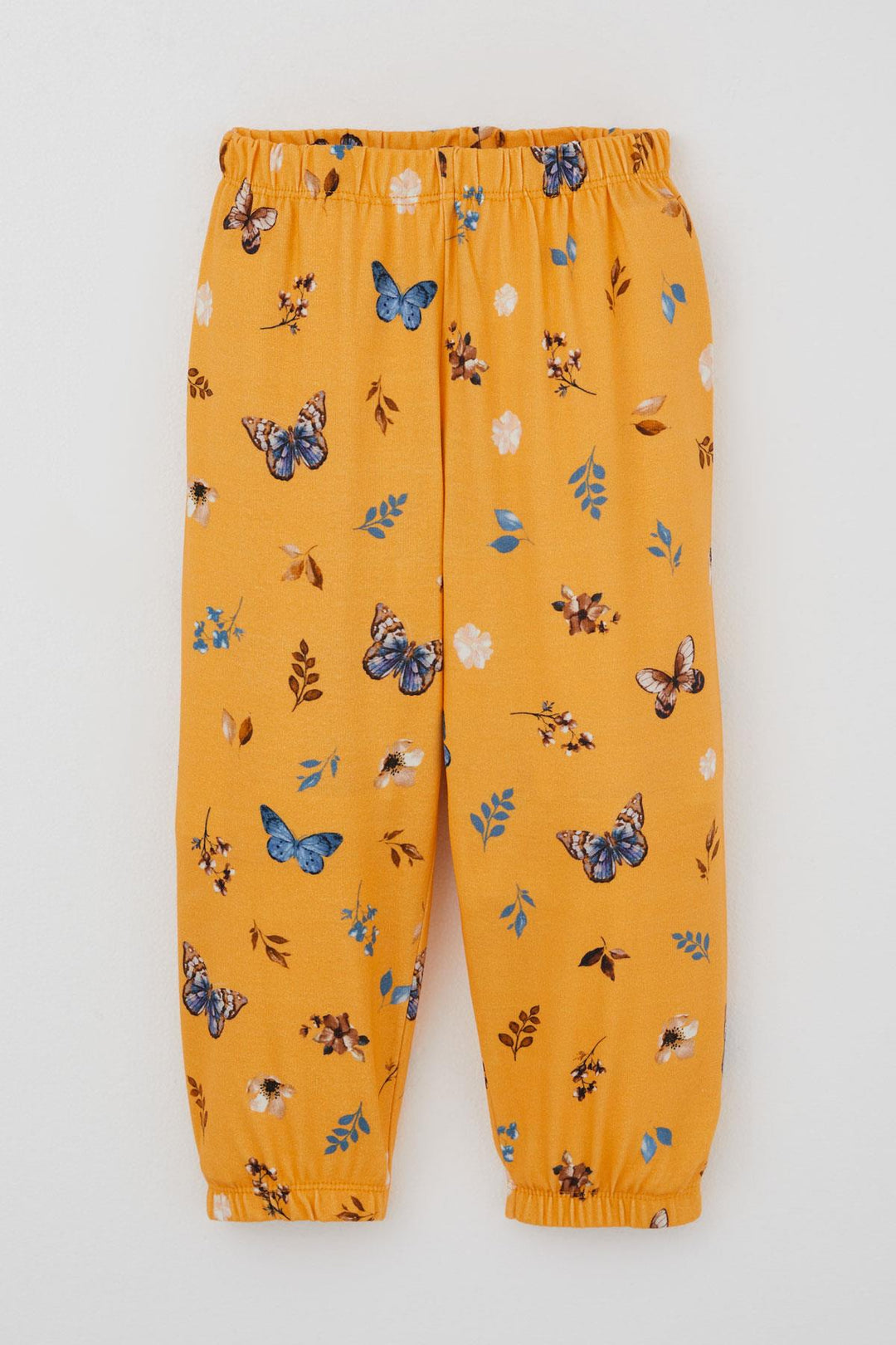 BRE Baby (Breeze) Girl Baby Pajama Set Spring Themed Butterfly Dream 9 Months-3 Years, Yellow - Monclova