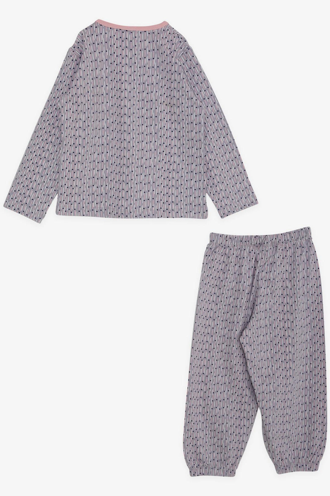 BRE Breeze Girl Baby Pajama Set Patterned 9 Months-3 Years, Light Lilac - Acerra