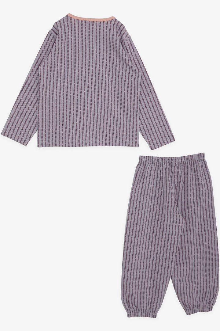 BRE Breeze Girl Baby Pajama Set Patterned 9 Months-3 Years, Light Lilac - Weymouth