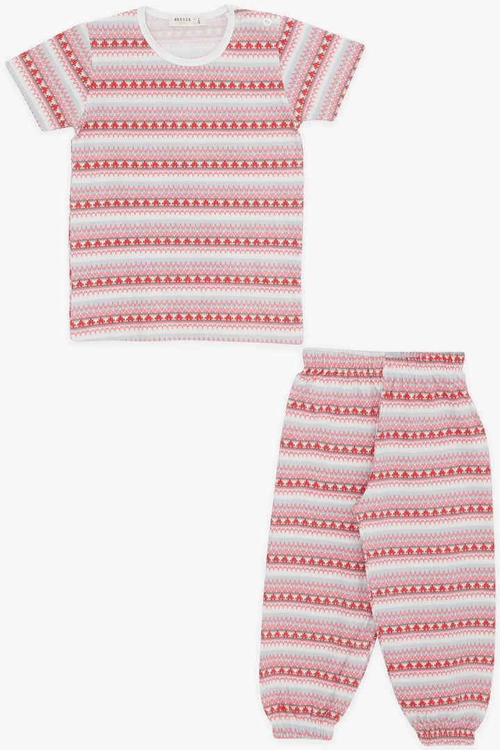 BRE Breeze Girl Baby Pajama Set Patterned 9 Months-3 Years, Mixed Color - Heusden