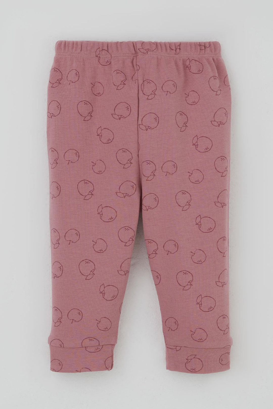 BRE Breeze Kız Bebek Pijama Takımı Elma Bahçesi Önden Çıtçıtlı 4 Ay Yaş, Gülkurusu - Mansfield